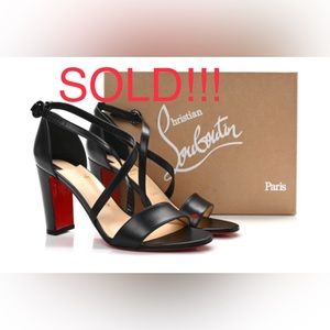 Christian Louboutin Napa Loubi Bee 85 kid leather size 37